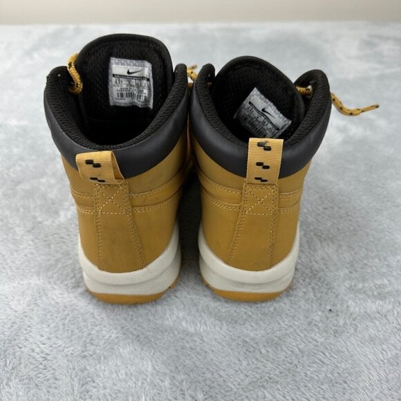 Nike Manoa Leather ACG Boots Haystack Size 4 5 Youth - Picture 5 of 13